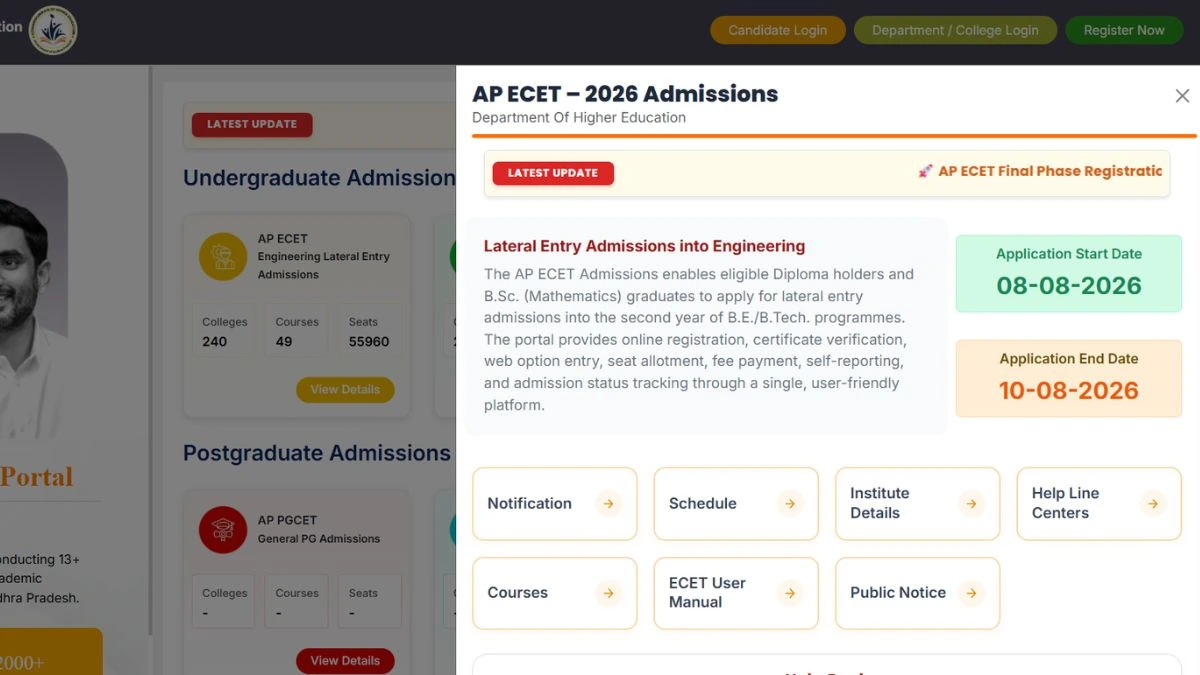 AP EAMCET Seat Allotment 2026 Released at cap.apcfss.in – Check Link and Allotment Details