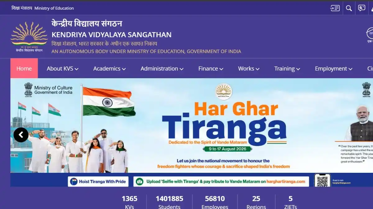KVS NVS Tier 2 Result 2026 Out for PGT Physics How to Check Results and Marks