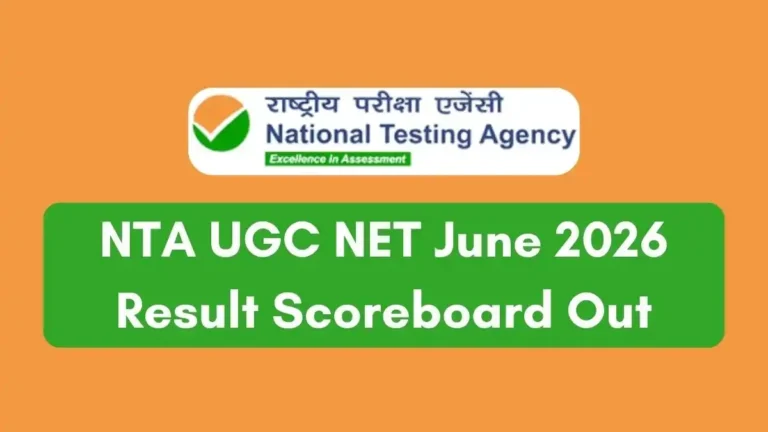 NTA UGC NET June 2026 Result Scoreboard Out Check Cut-Off Marks and Direct Link