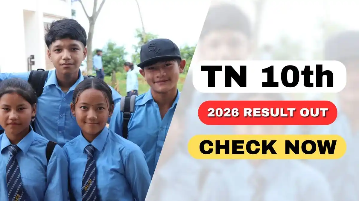 TN SSLC 10th Result Out Today Live, Check How to Download TN 10th Supplementary Result 2026